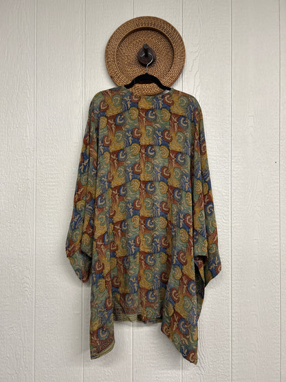 Crepe Sari Gaia Split Tunic 0226 124