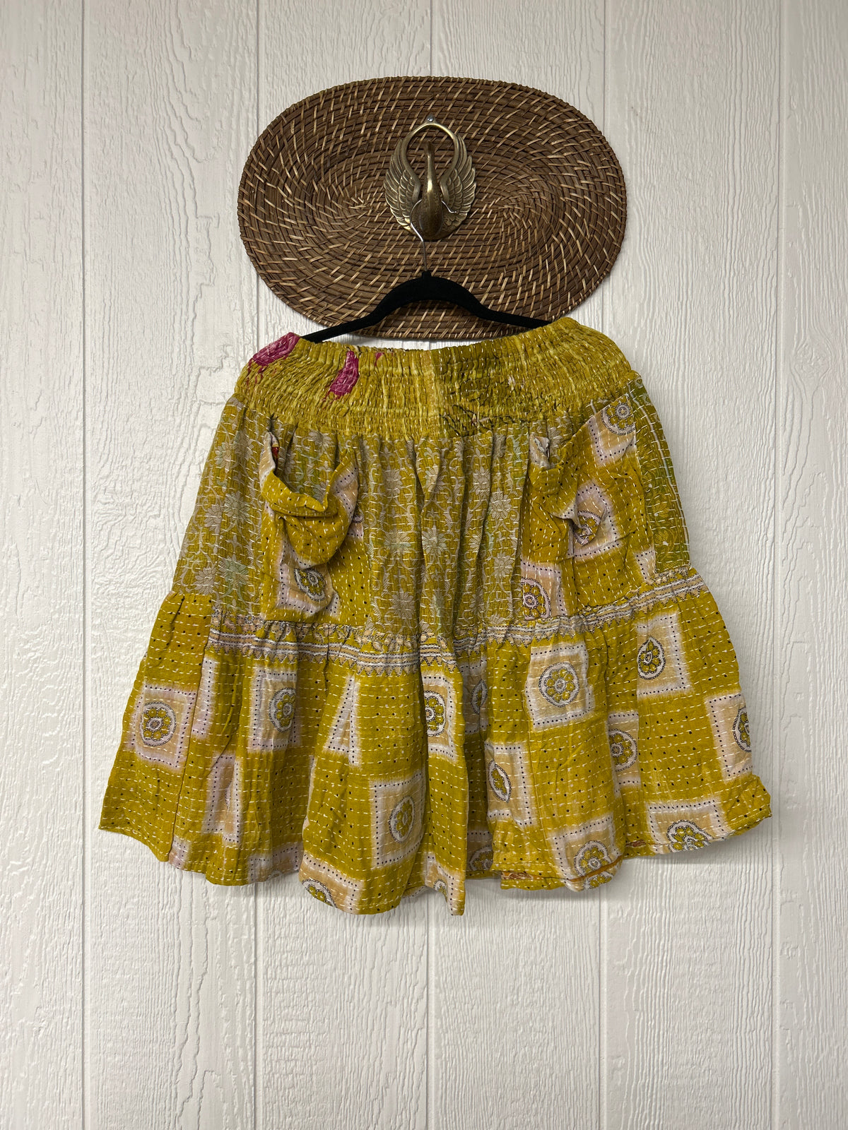 Pareo Kantha Meadow Skirt 0826 245