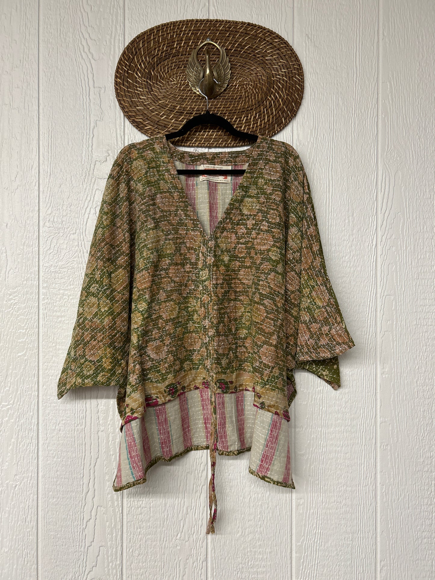 Pareo Kantha Hi-Lo Butterfly Top 0626 074