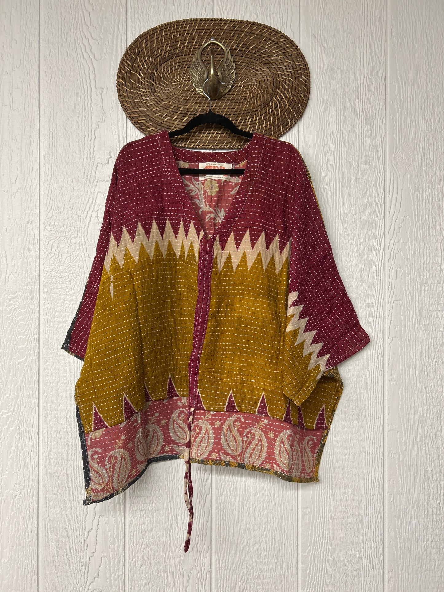 Pareo Kantha Hi-Lo Butterfly Top 0626 105