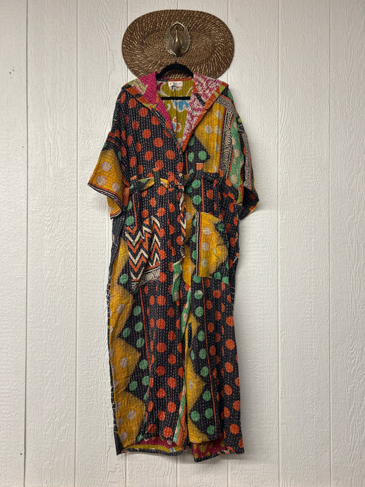 Kantha Zen Hoodie Jumpsuit 0925 024