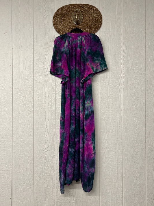 Crepe Sari Summer Woodstock Duster 0626 247