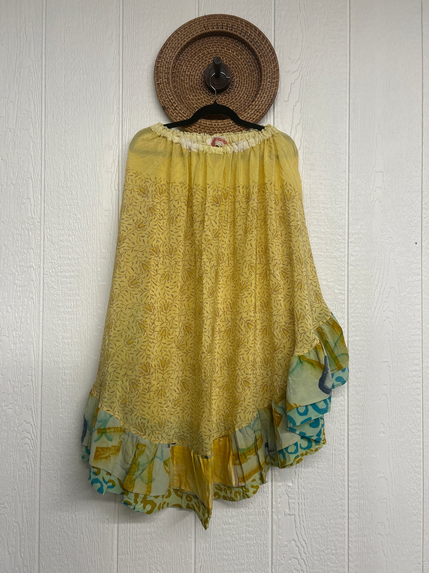 Crepe Wild Rose Skirt 1025 271