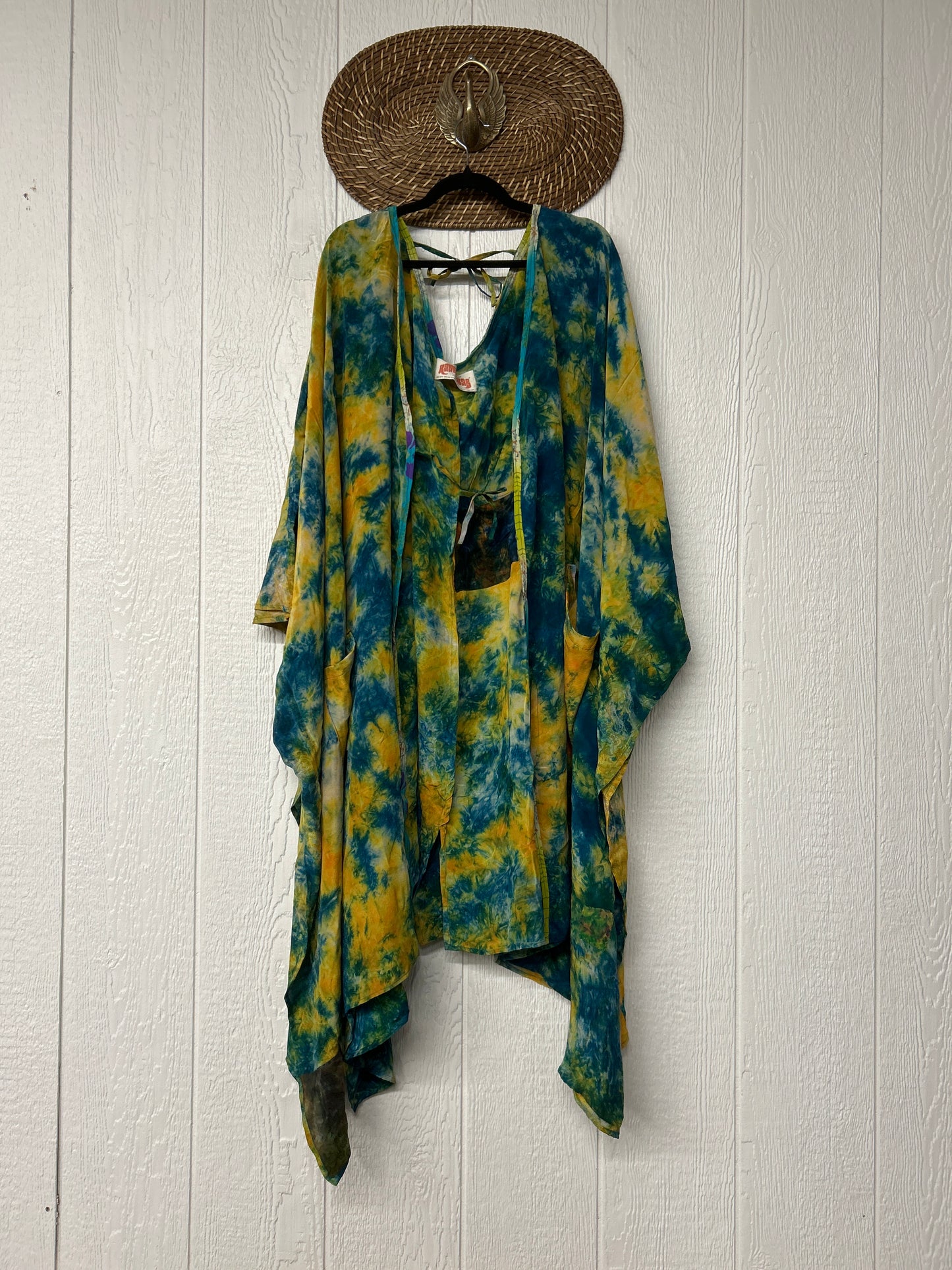 Crepe Sari Orchid Kimono 0626 103