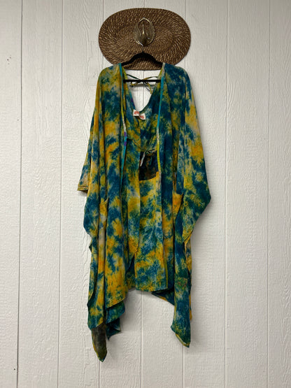 Crepe Sari Orchid Kimono 0626 103