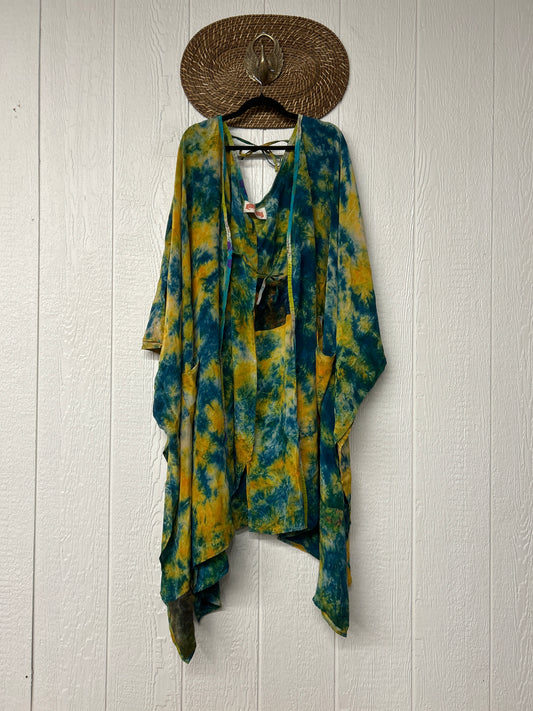 Crepe Sari Orchid Kimono 0626 103