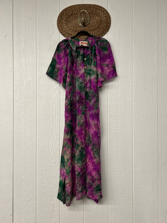 Crepe Sari Summer Woodstock Duster 0626 276