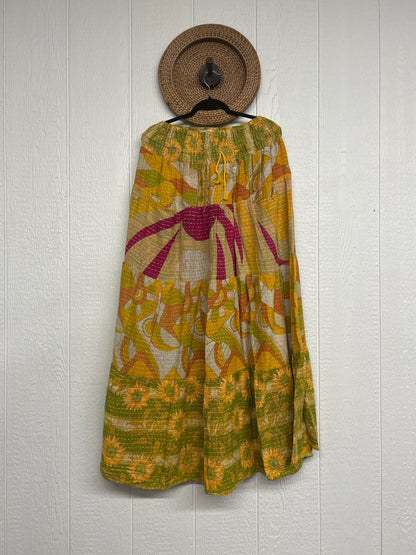 Pareo Kantha Lotus Maxi Skirt 0826 095