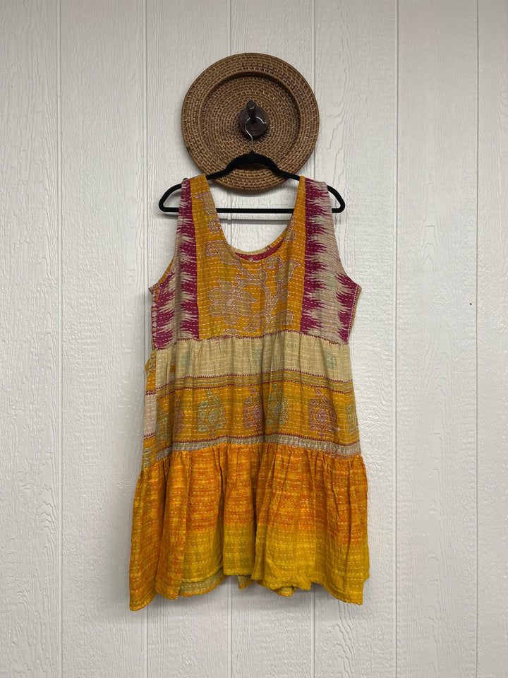 Kantha Meadow Mini Dress 0425 256