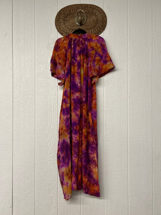 Crepe Sari Summer Woodstock Duster 0626 171