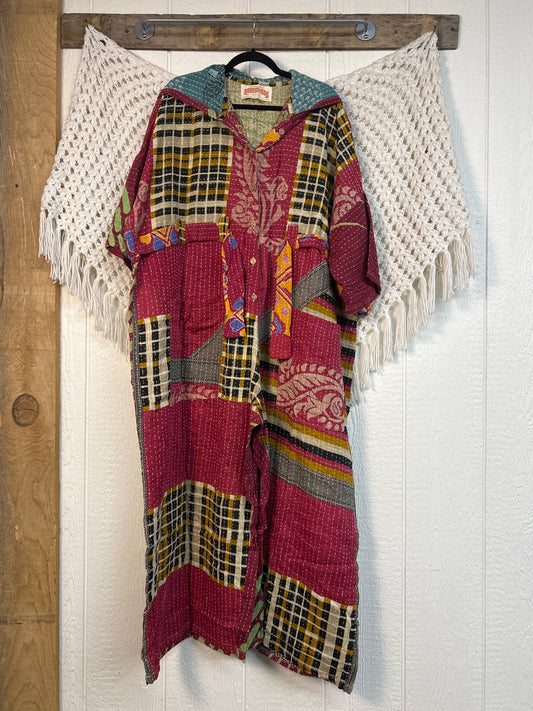 Pareo Kantha Zen Hoodie Jumpsuit 0726 119