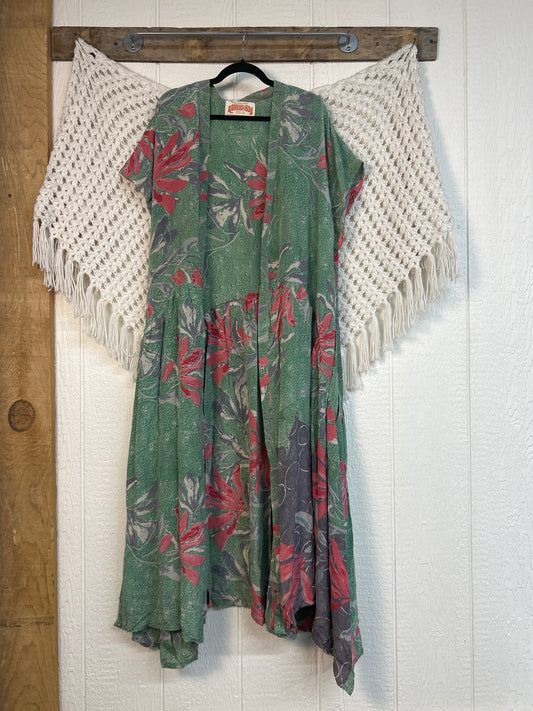 Crepe Sari Summer Evermore Kimono 0726 232