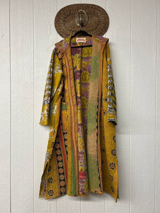 Fine Kantha Rising Sun Coat 1026 042