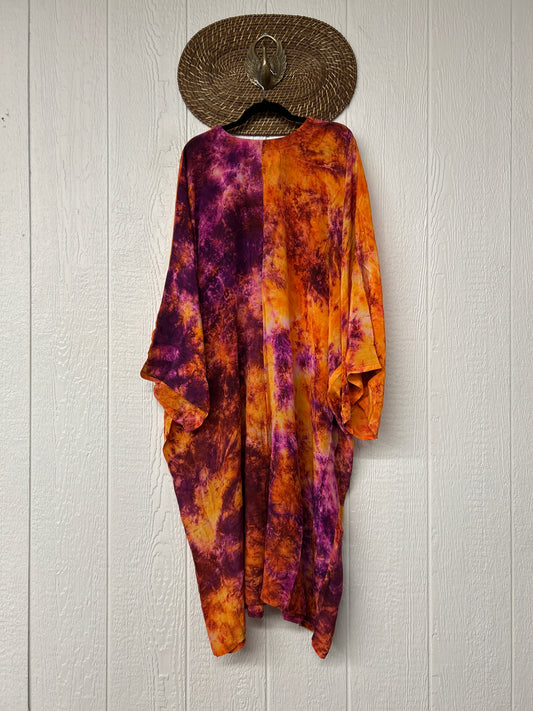 Crepe Sari Gaia Duster Dress 0826 046
