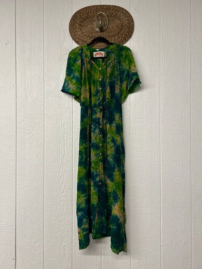 Crepe Sari Summer Woodstock Duster 0626 166