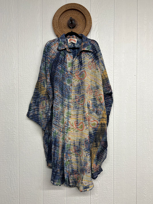 Pareo Kantha Free To Be Longsleeve Maxi 0526 037