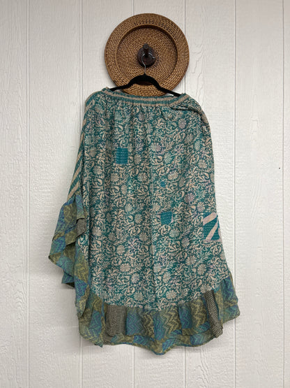Pareo Kantha Wild Rose Skirt 0426 122