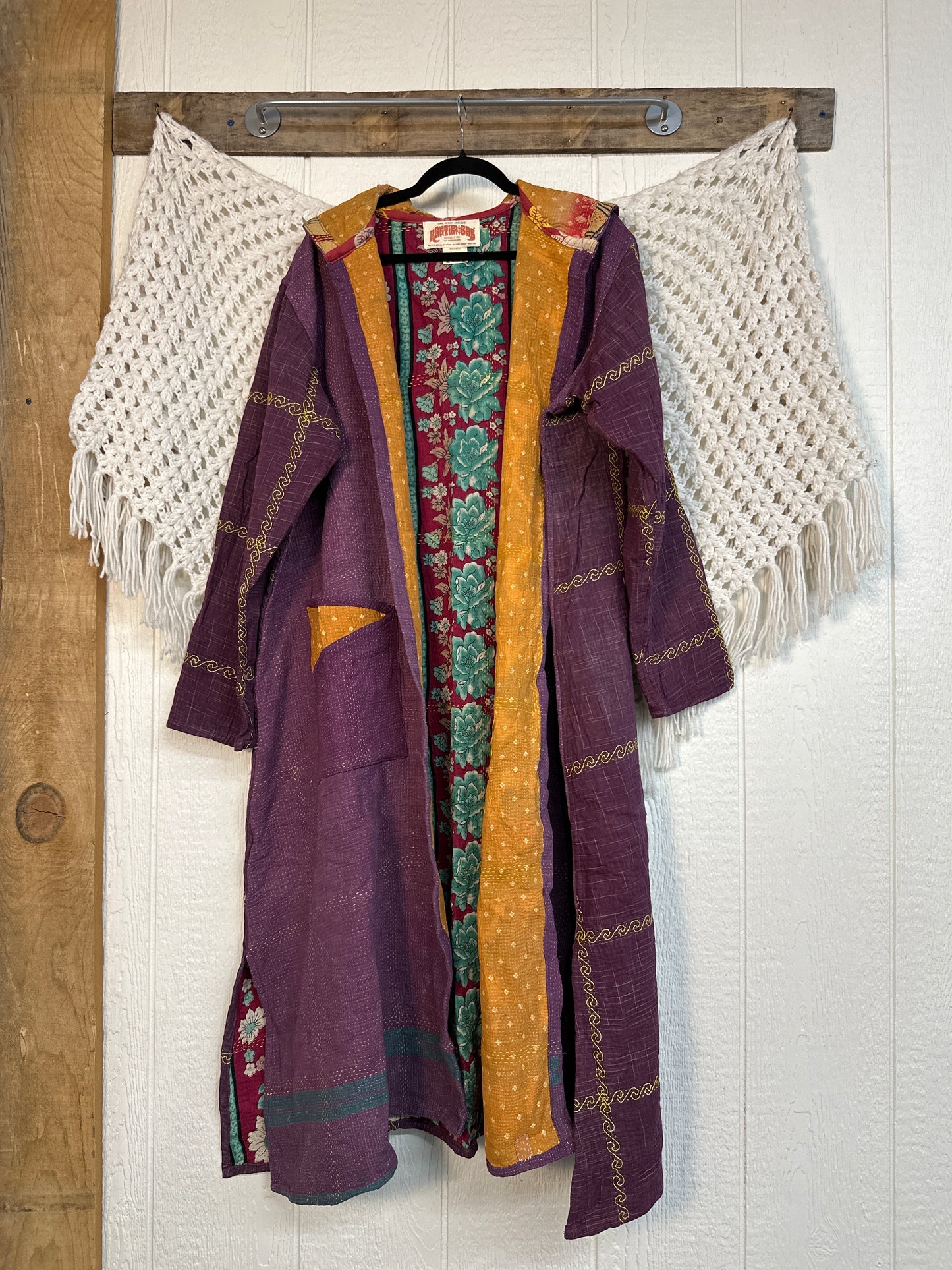 Fine Kantha Rising Sun Coat 1125 240