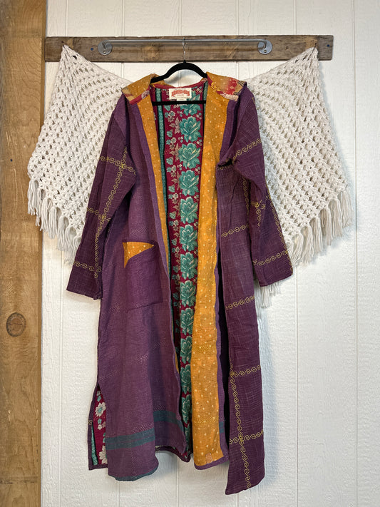 Fine Kantha Rising Sun Coat 1125 240