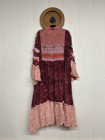 Crepe Sari Rhiannon Duster Dress 0226 152