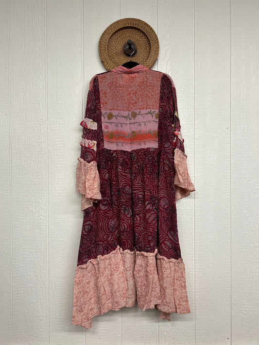 Crepe Sari Rhiannon Duster Dress 0226 152