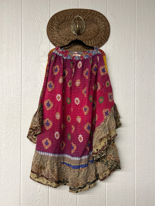 Pareo Kantha Wild Rose Skirt 0426 071