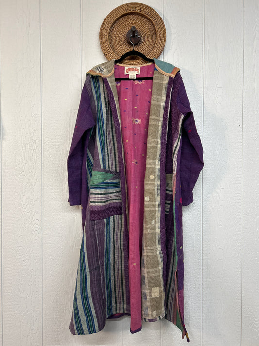 Fine Kantha Rising Sun Coat 1125 173