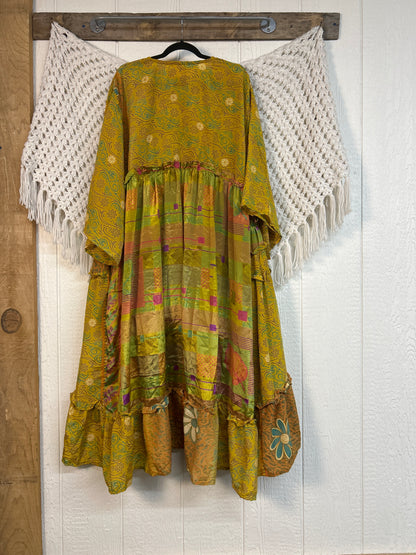Rasgulla Sari Rhiannon Kimono 0826 109