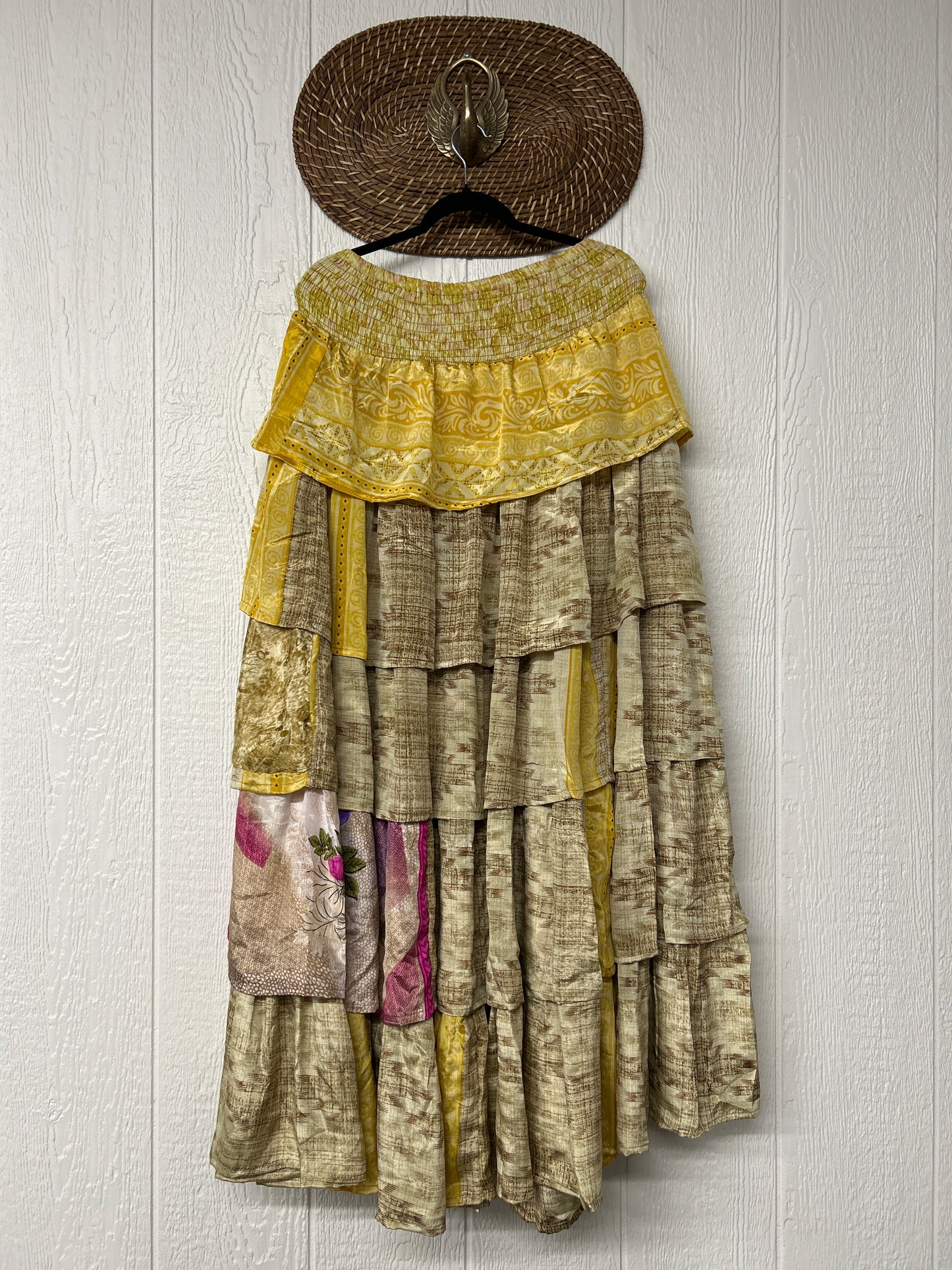 Rasgulla Sari Venus Ruffle Maxi 1125 081