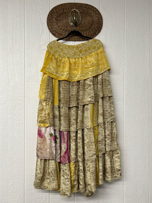 Rasgulla Sari Venus Ruffle Maxi 1125 081