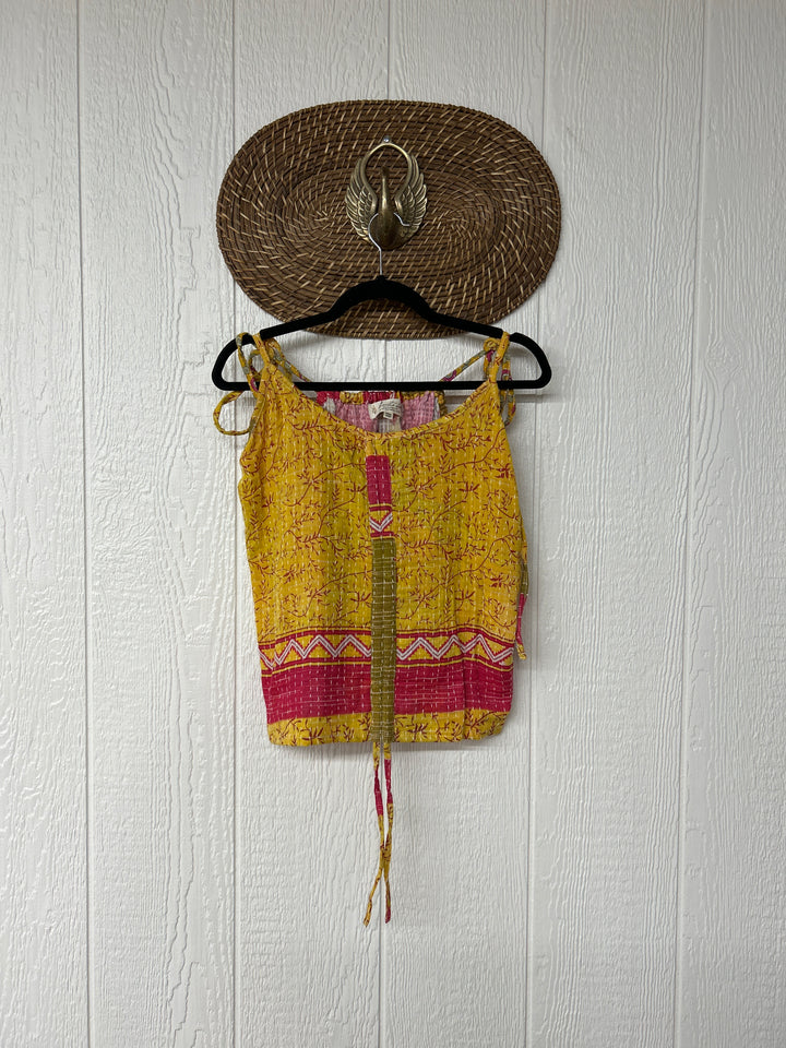 Kantha Butterfly Tank Top 0525 207