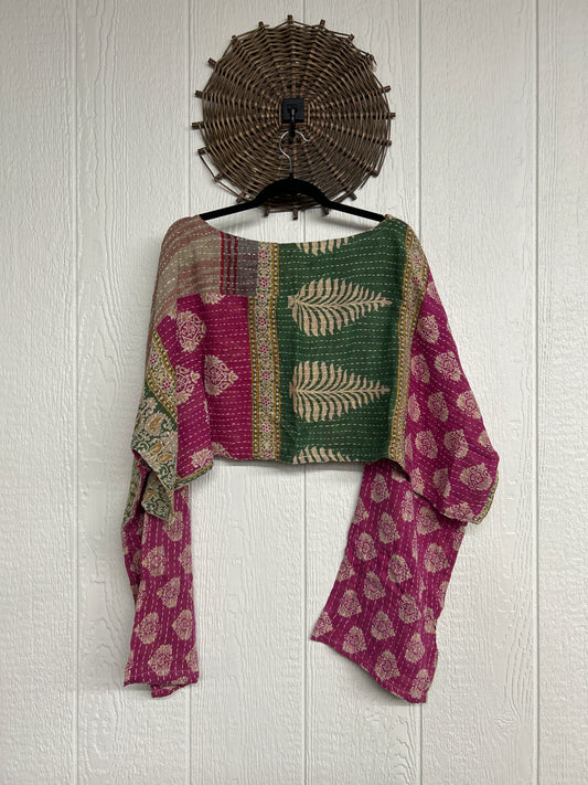 Pareo Kantha Abundance Crop Top 1026 074