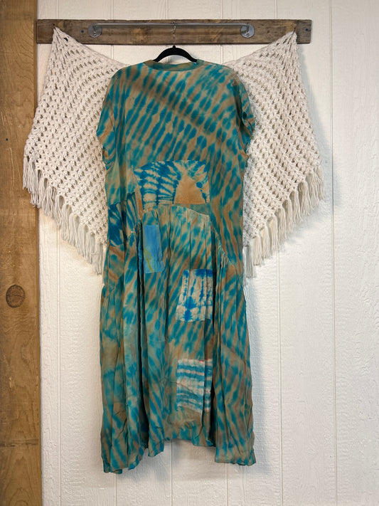 Crepe Sari Summer Evermore Kimono 0726 278