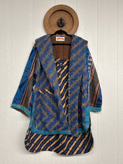 Fine Kantha Drifter Coat 1026 011