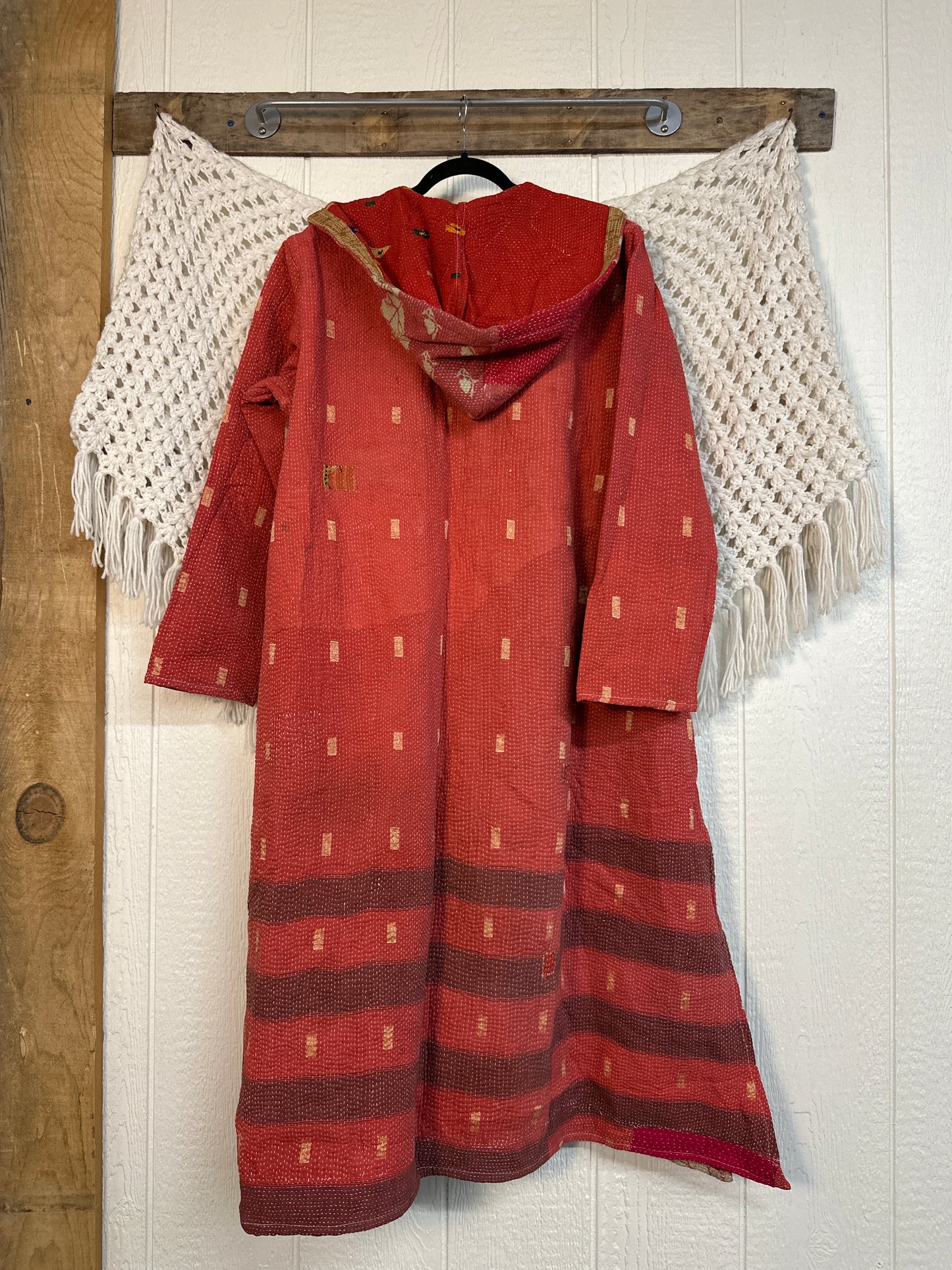 Fine Kantha Rising Sun Coat 1125 239