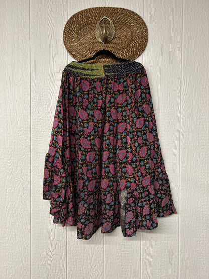 Crepe Sari Dahlia Skirt 1026 137