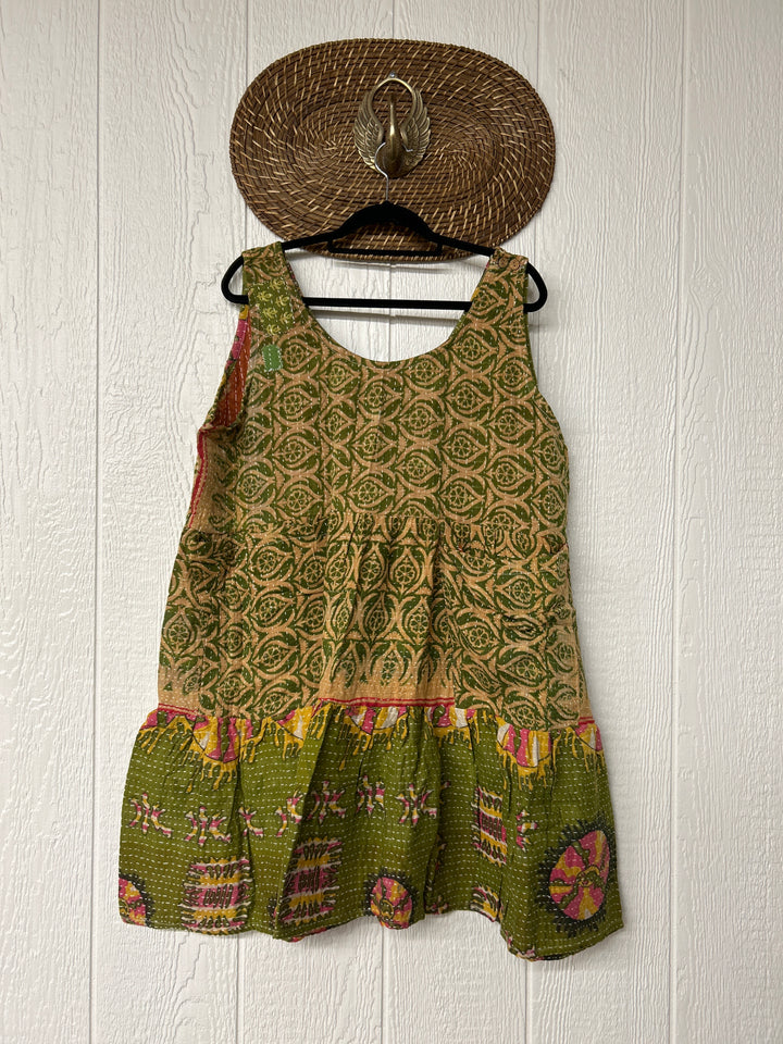 Kantha Meadow Mini Dress 0625 224