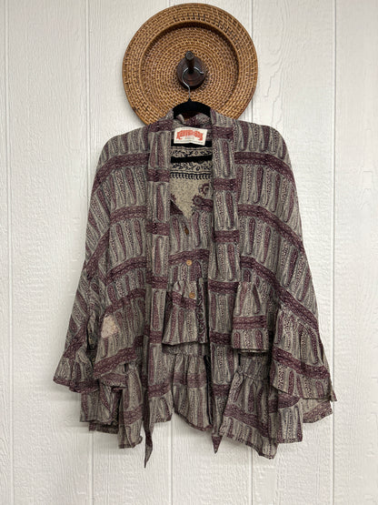 Crepe Sari Wild Rose Top 1225 110