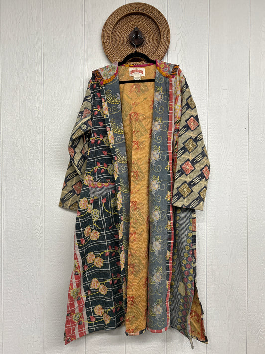 Fine Kantha Rising Sun Coat 1125 169