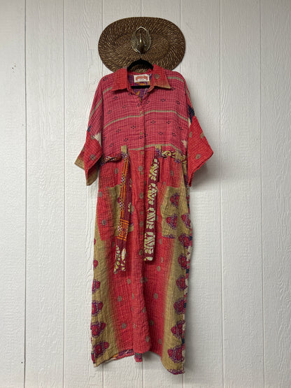 Pareo Kantha Gravity Duster Dress 0226 068