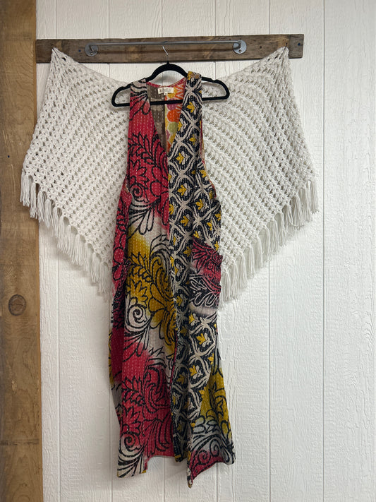 Kantha Harmony Wide Leg Jumpsuit  0825 124