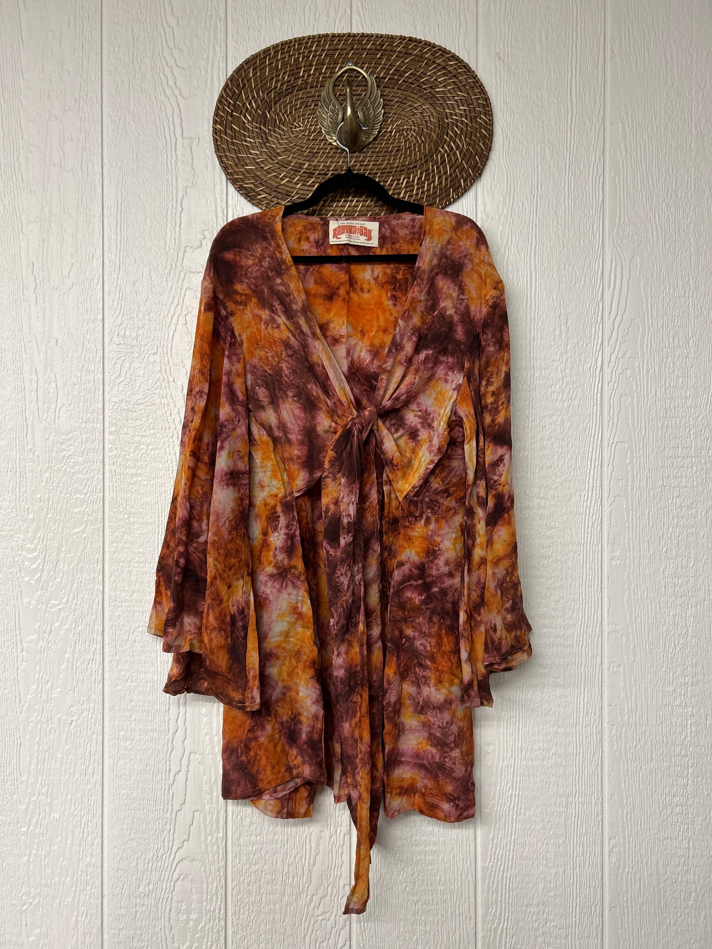 Crepe Sari Shortie Spellbound Kimono 0426 027
