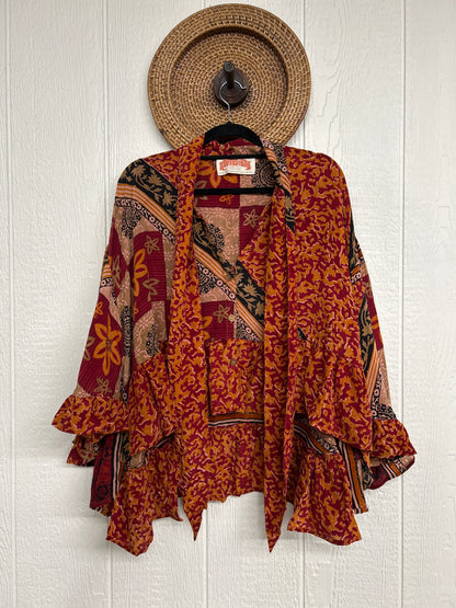 Crepe Sari Wild Rose Top 1225 109