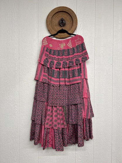 Rasgulla Sari Venus Ruffle Maxi 1125 154