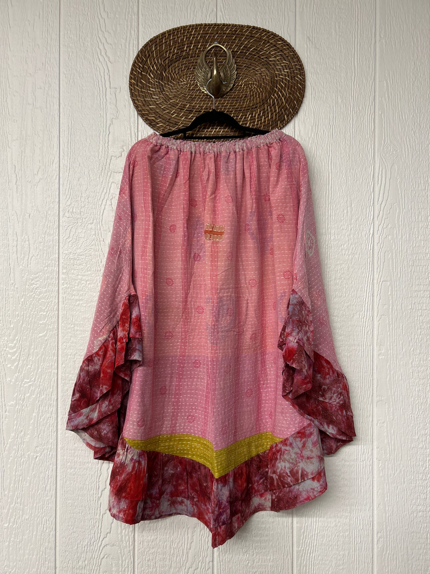 Pareo Kantha Wild Rose Skirt 0426 103
