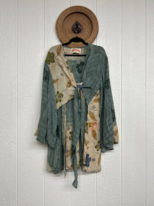 Crepe Sari Shortie Spellbound Kimono 0426 162