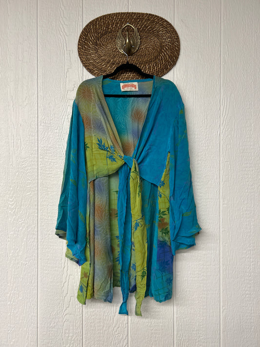 Crepe Sari Shortie Spellbound Kimono 0426 019