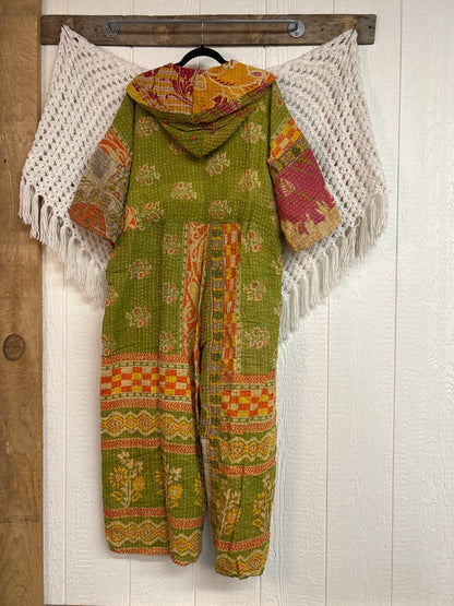 Kantha Zen Hoodie Jumpsuit 0925 215
