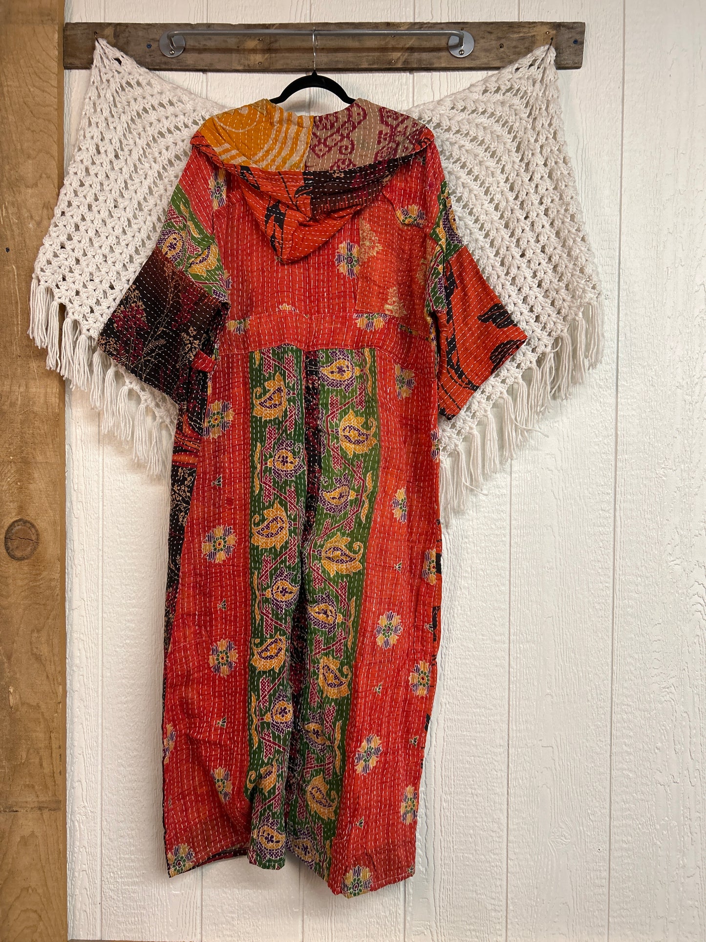 Kantha Zen Hoodie Jumpsuit 0925 219