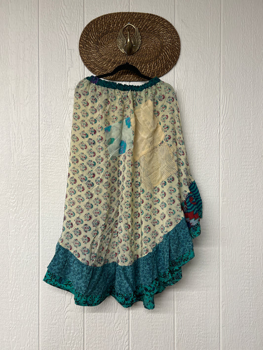 Crepe Wild Rose Skirt 1025 182